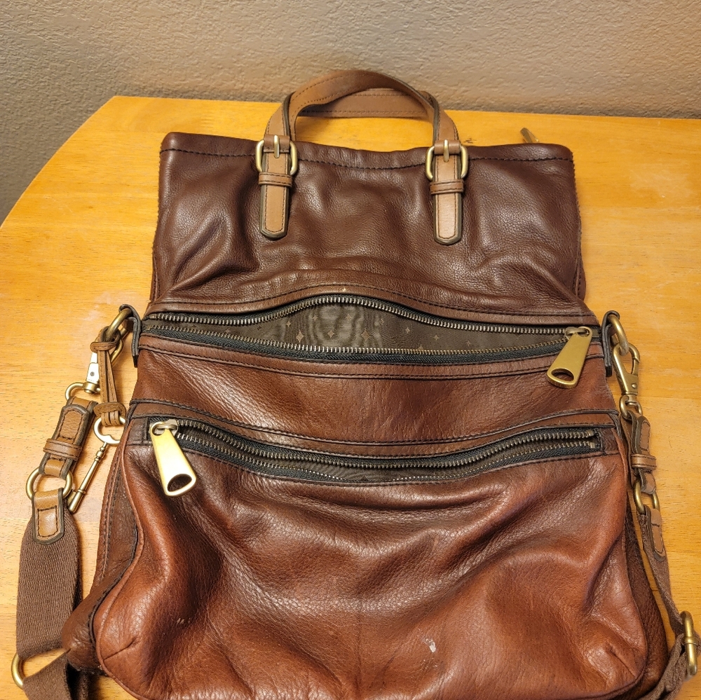 Fossil fold over bag